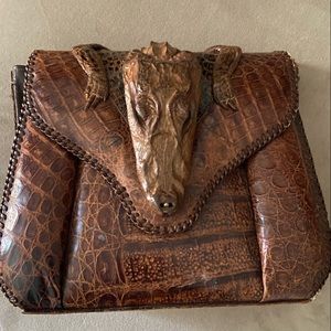 Vintage Alligator Purse